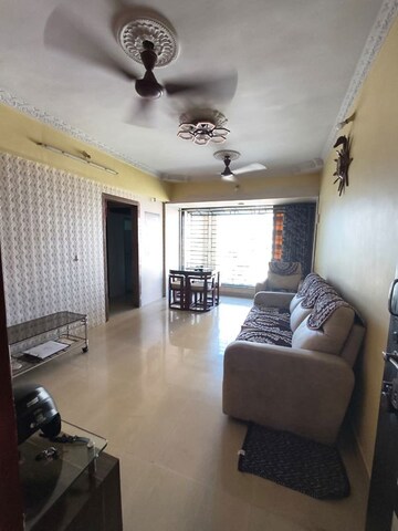 Living Room in 2 BHK Apartment at Shanti Dham Heights, Parsik – for Sale