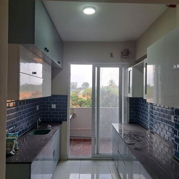 Kitchen in 3 BHK Apartment at UKN The Belvedere, Devanahalli – for Rent