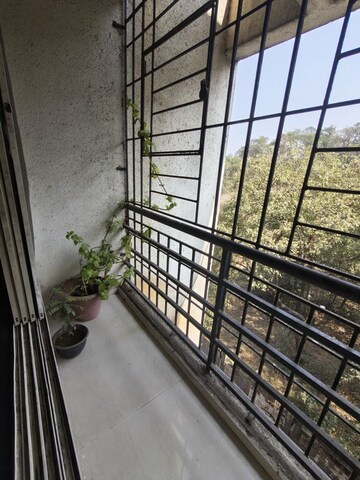 Balcony in 1 BHK Apartment at Sanghvi Valley, Kalwa – for Sale