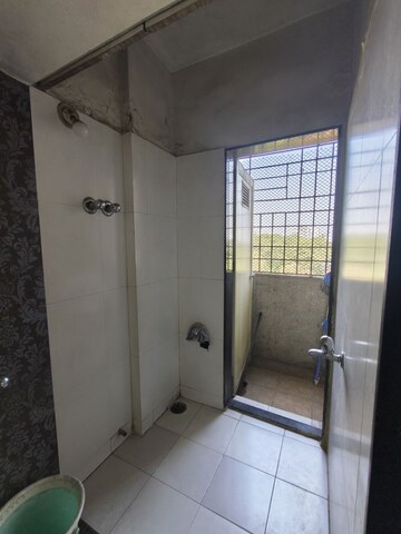 Bathroom in 1 BHK Apartment at Sanghvi Valley, Kalwa – for Sale