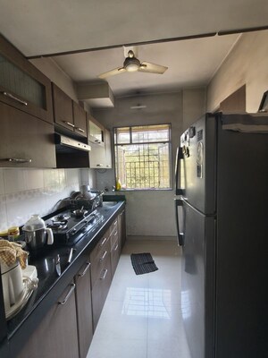 Kitchen in 1 BHK Apartment at Sanghvi Valley, Kalwa – for Sale