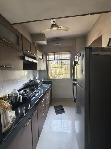 Kitchen in 1 BHK Apartment at Sanghvi Valley, Kalwa – for Sale
