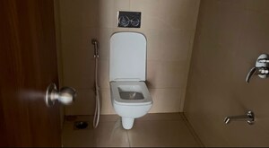Bathroom in 2 BHK Apartment at Runwal Eirene Part 1, Balkum Pada – for Rent