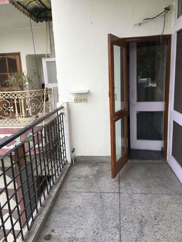 Balcony in 1 BHK Builder Floor at Jangpura – for Rent