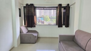 Living Room in 1 BHK Apartment at Evershine Nagar – for Rent