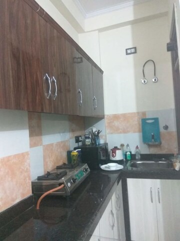 Kitchen in 1 RK Builder Floor at East Of Kailash – for Rent