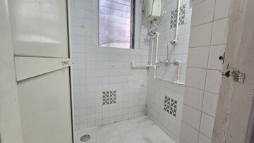 Bathroom in 1 BHK Apartment at Haridwar Apartments, Evershine Nagar – for Rent