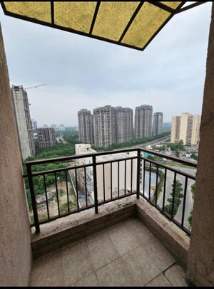 Balcony in 3 BHK Apartment at Jaypee Greens Kosmos, Sector 134 – for Rent