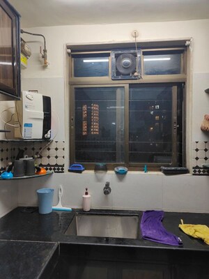 Kitchen in 2 BHK Apartment at Sindhi Society, Chembur – for Rent