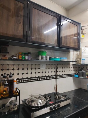 Kitchen in 2 BHK Apartment at Sindhi Society, Chembur – for Rent