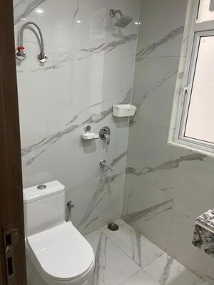 Bathroom in 3.5 BHK Builder Floor at M3M Soulitude, Sector 89 – for Rent