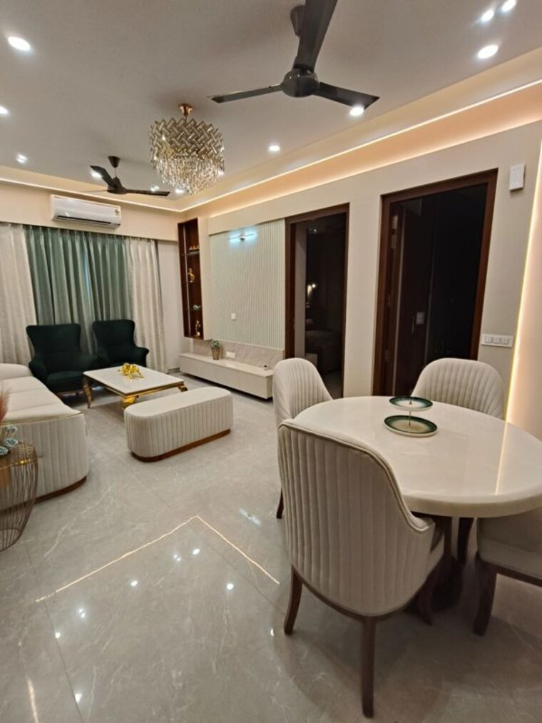 Master Bedroom, high ground 3 Bedroom 1350 Sq.Ft. Apartment In High Ground Zirakpur 10054763
