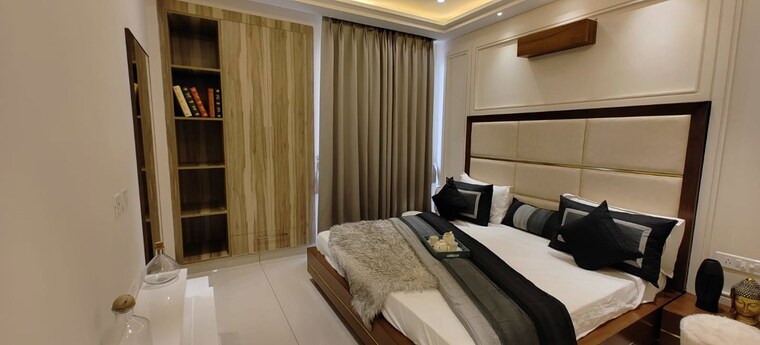 Bedroom, hermitage-royale 3 Bedroom 1880 Sq.Ft. Apartment In Ramgarh Bhudda Zirakpur 10054772