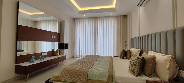 Bedroom, hermitage-royale 3 Bedroom 1880 Sq.Ft. Apartment In Ramgarh Bhudda Zirakpur 10054772