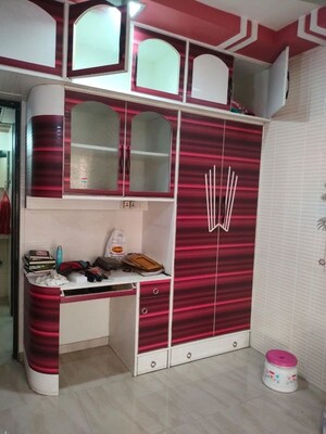 Kitchen in 2 BHK Apartment at Galaxy Tower, Waghbil – for Rent