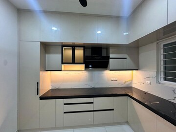 Kitchen in 3 BHK Apartment at Aparna Zenon, Puppalaguda – for Rent