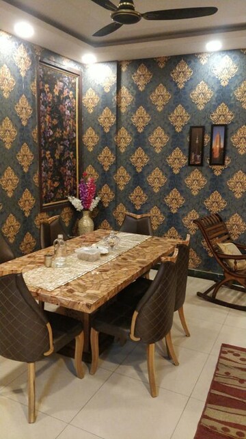 Living Room in 3 BHK Builder Floor at Niti Khand – for Rent