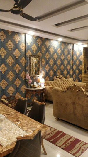 Living Room in 3 BHK Builder Floor at Niti Khand – for Rent