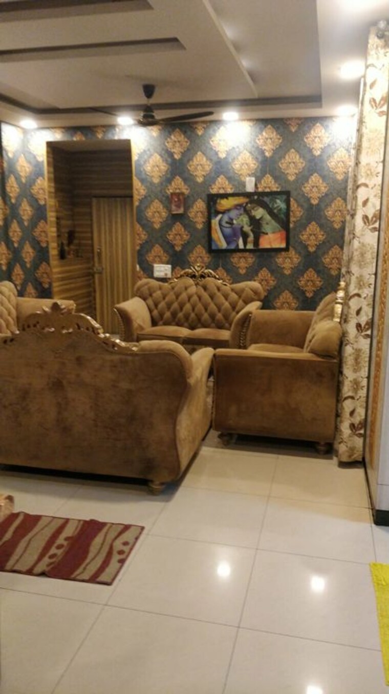 Living Room, niti khand 3 Bedroom 1500 Sq.Ft. Builder Floor In Niti Khand Ghaziabad 10054793