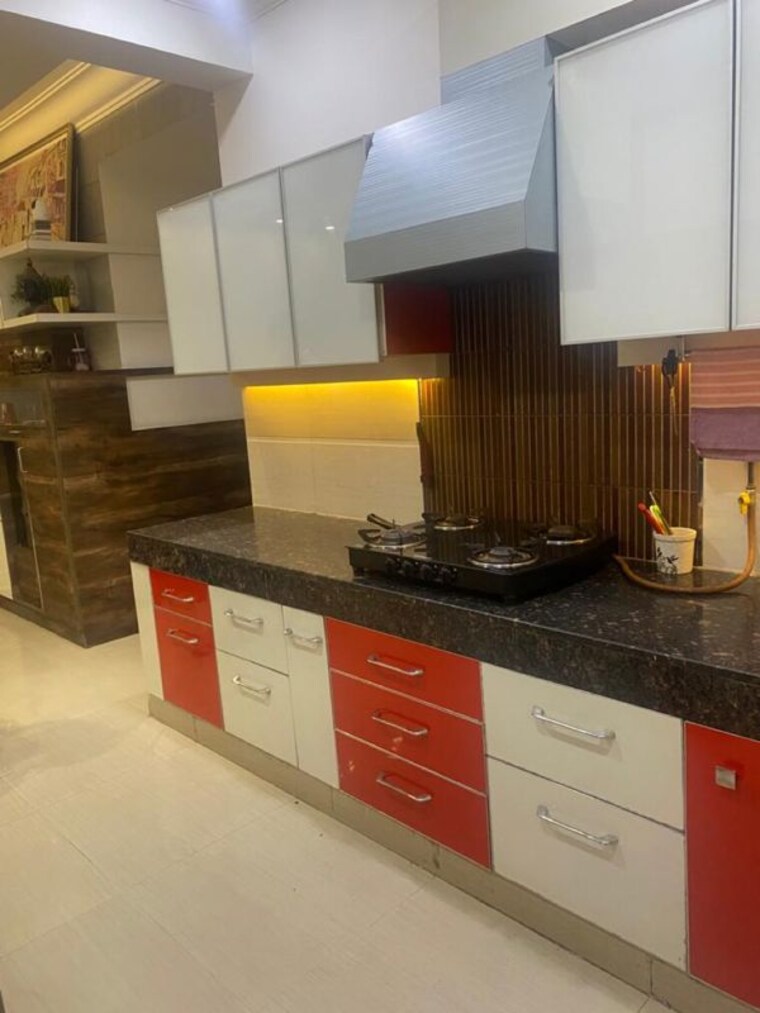 Kitchen, paramount-floraville 3.5 Bedroom 1685 Sq.Ft. Apartment In Sector 137 Noida 9923218