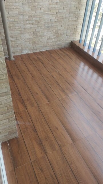 Balcony in 2 BHK Apartment at Rama Krystal City, Moshi – for Rent