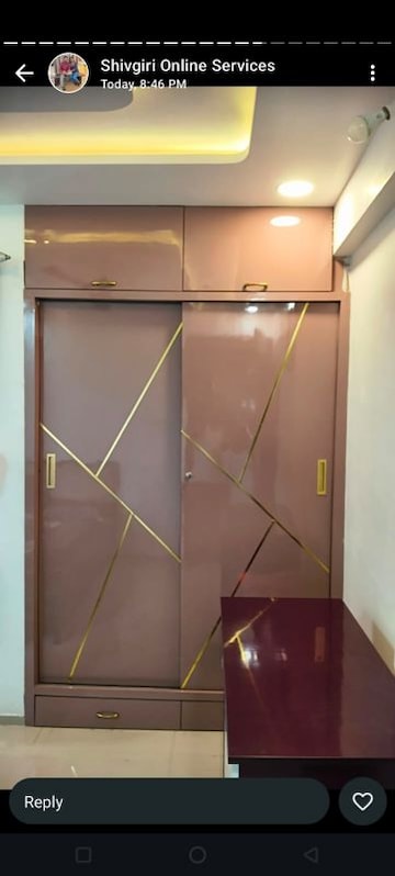 Furnished Amenities in 2 BHK Apartment at Rama Krystal City, Moshi – for Rent