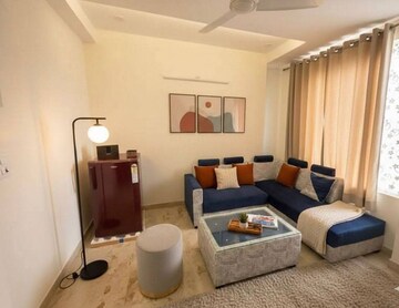Living Room in 1 BHK Builder Floor at Surya CGHS, Sector 43 – for Rent