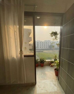 Balcony in 1 BHK Builder Floor at Surya CGHS, Sector 43 – for Rent