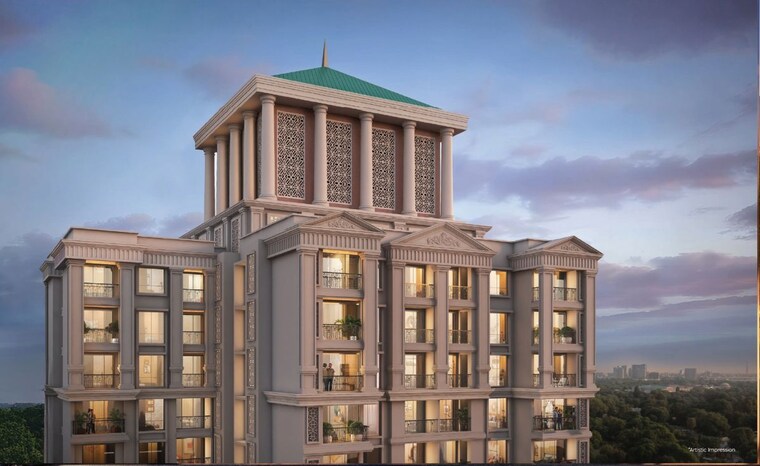 Exterior View, pachane 3 Bedroom 1105 Sq.Ft. Apartment In Pachane Pune 10054819