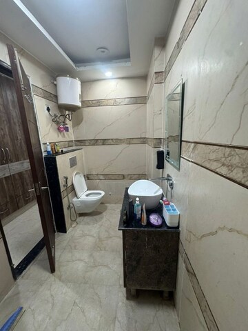 Bathroom in 4 BHK Builder Floor at Parklands, Sector 85 – for Sale