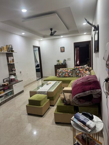 Living Room in 4 BHK Builder Floor at Parklands, Sector 85 – for Sale