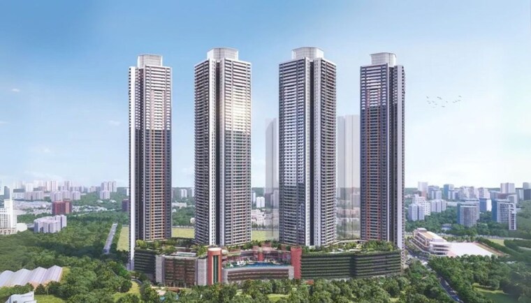 Exterior View, godrej-arden 2 Bedroom 1375 Sq.Ft. Apartment In Sigma Iii Greater Noida Greater Noida 10054866