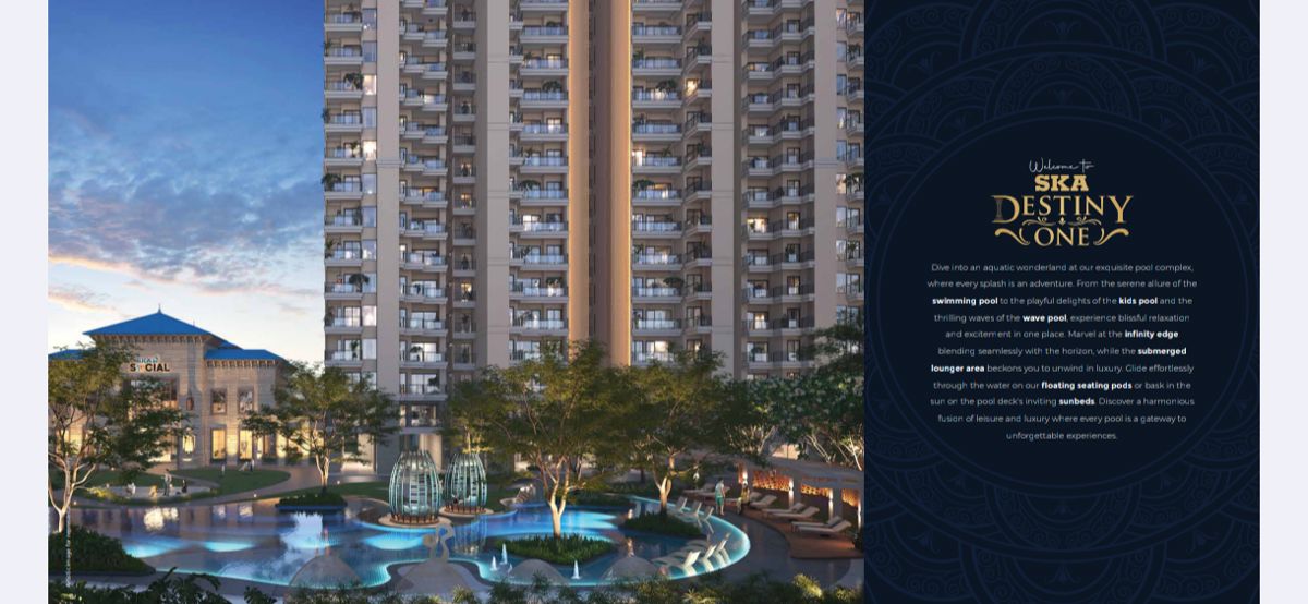 3 BHK 797 Sq.Ft. Apartment in SKA Estate