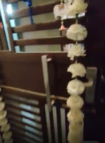 Staircase in 3.5 BHK Apartment at Sanchar Residency, Raj Nagar Extension – for Sale