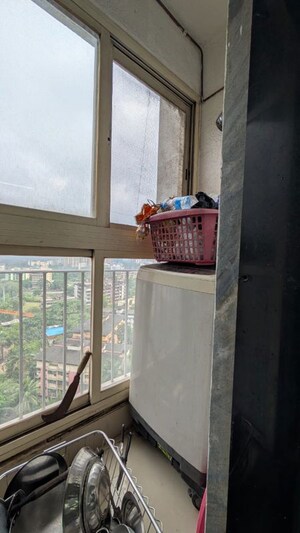 Balcony in 1 BHK Apartment at Dreams Kaveri Heights, Kalwa – for Sale