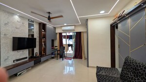 Living Room in 1 BHK Apartment at Dreams Kaveri Heights, Kalwa – for Sale