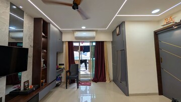 Living Room in 1 BHK Apartment at Dreams Kaveri Heights, Kalwa – for Sale