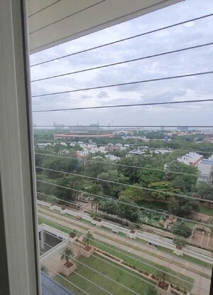 Balcony in 4 BHK Apartment at Hill Ridge Springs, Gachibowli – for Rent