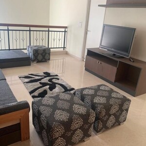 Living Room in 3 BHK Villa at Prestige Augusta Golf Village, Anagalapura – for Rent