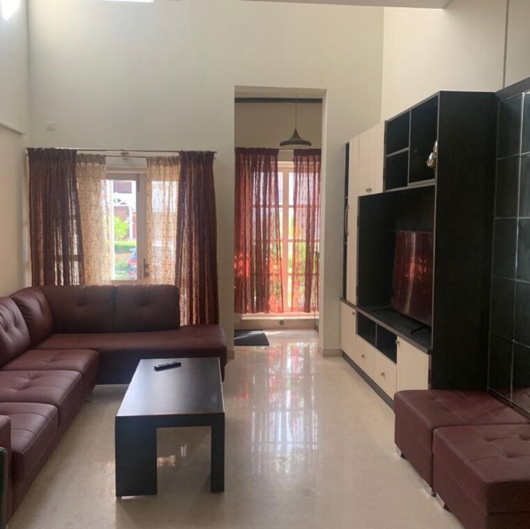 Living Room, prestige-augusta-golf-village 3 Bedroom 1900 Sq.Ft. Villa In Anagalapura Bangalore 10054911