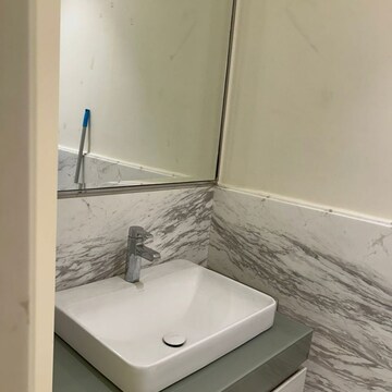 Bathroom in 1 BHK Apartment at Bhartiya Leela Residences, Kannur – for Rent