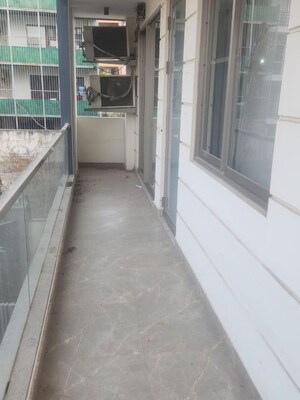 Balcony in 3 BHK Builder Floor at Sector 57 – for Rent