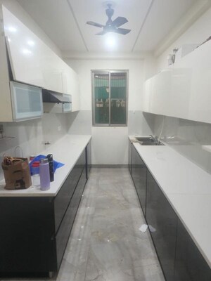Kitchen in 3 BHK Builder Floor at Sector 57 – for Rent