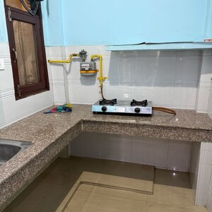 Kitchen in 1.5 BHK Builder Floor at Sector 63a – for Rent