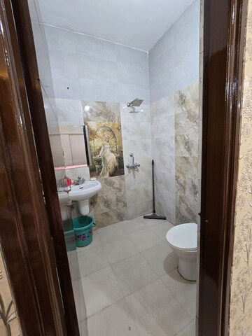 Bathroom in 2 BHK Apartment at NK Savitry Enclave, Vip Road – for Rent