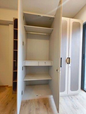 Bathroom in 3 BHK Apartment at Adani Ten BKC, Bandra East – for Rent