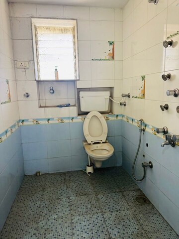 Bathroom in 3 BHK Apartment at Kendriya Vihar Seawoods, Seawoods West – for Rent