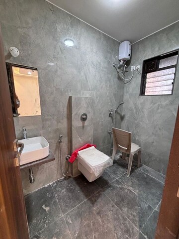 Bathroom in 3 BHK Apartment at Andheri West – for Rent