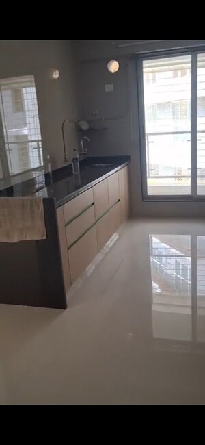 Kitchen in 3 BHK Apartment at Khodiyaar Siddharth Nagar Goodwill CHS, Goregaon West – for Rent