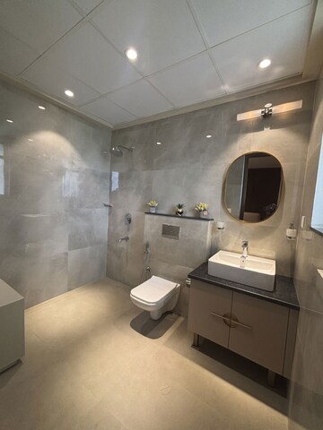 Bathroom in 3.5 BHK Apartment at Chandimandir – for Sale